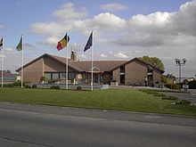 Fotohokje in Lierde, Nieuwstraat 19, Gemeentehuis